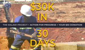 Action for Progress - $30K in 30 Days